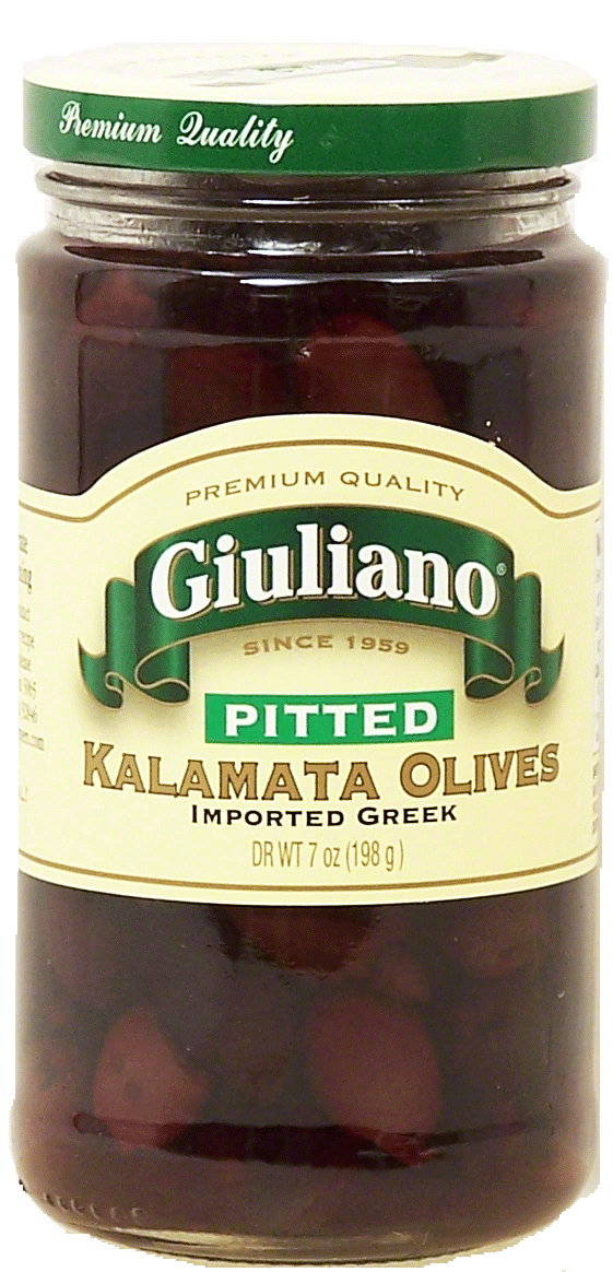 Giuliano  pitted kalamata olives, imported greek Full-Size Picture